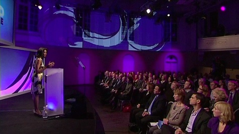 Presenter Zeinab Badawi at last year's World Challenge Awards final. 